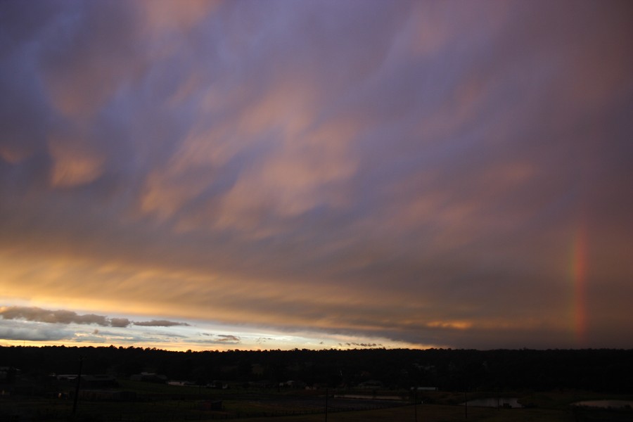 sunset sunset_pictures : Schofields, NSW   19 June 2007