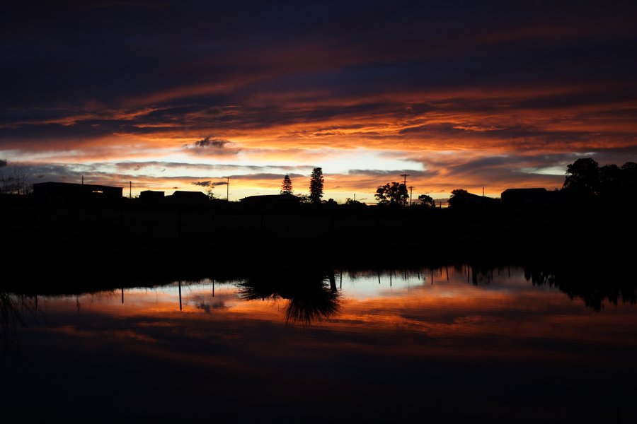 sunset sunset_pictures : Schofields, NSW   1 July 2007