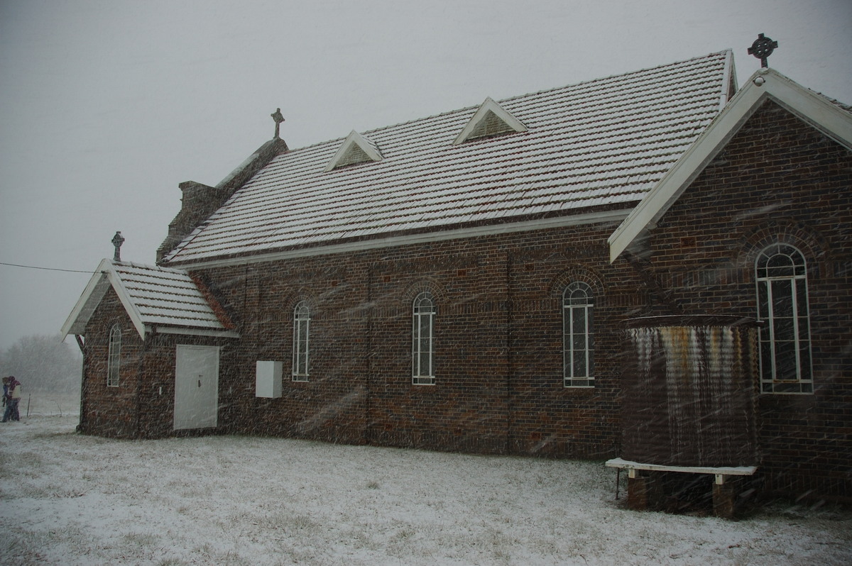 precipitation precipitation_rain : Ben Lomond, NSW   8 July 2007