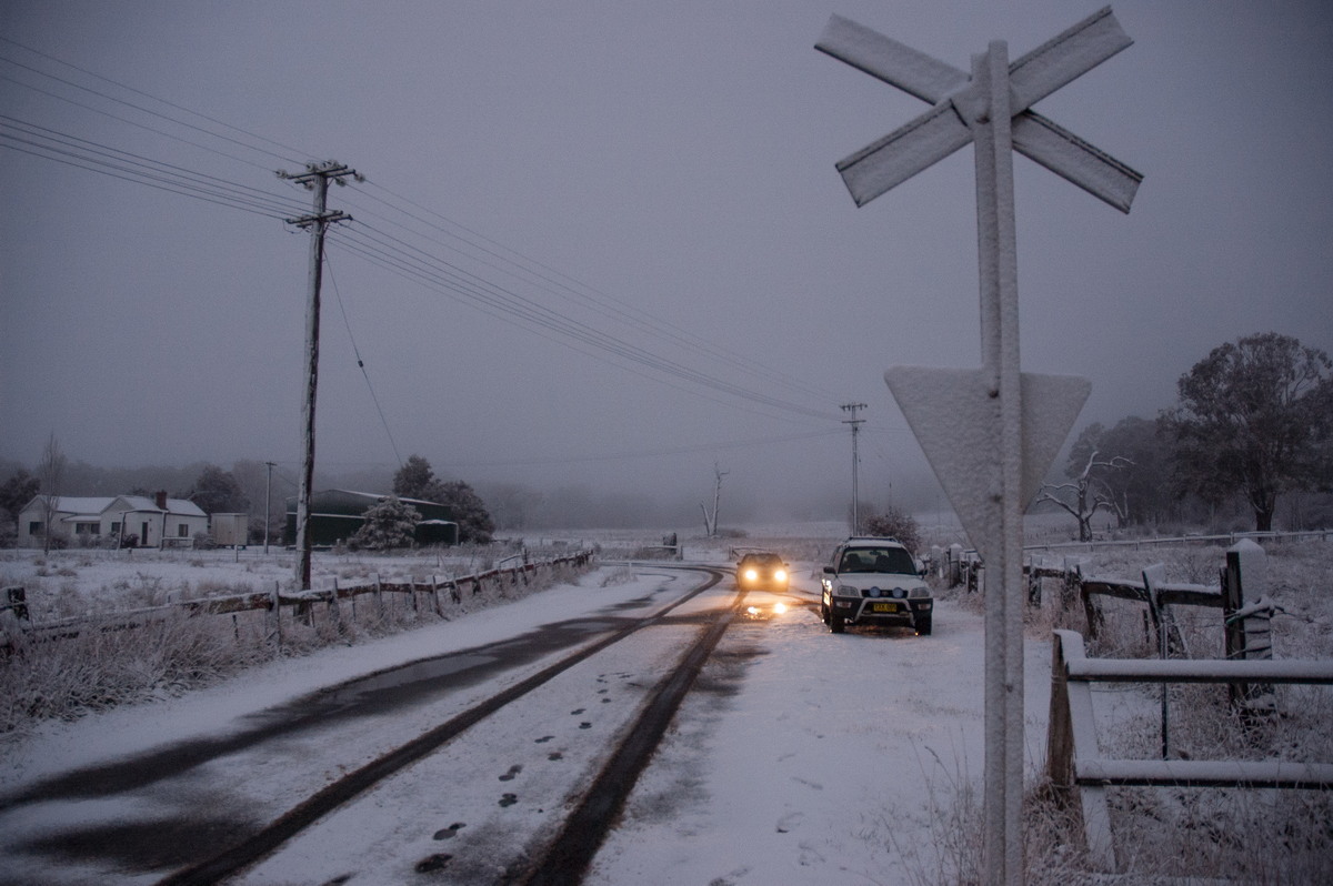 snow snow_pictures : Ben Lomond, NSW   8 July 2007