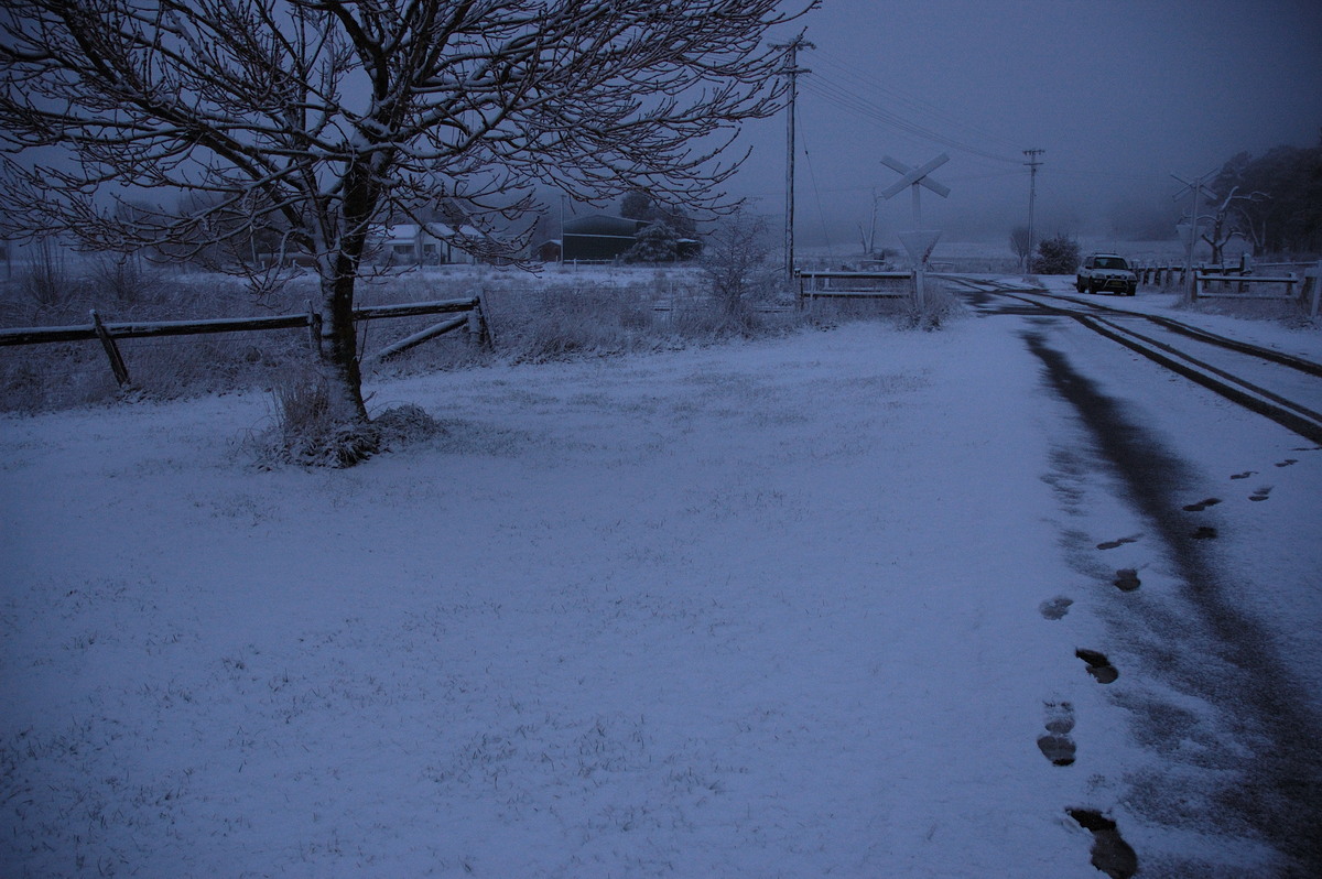 snow snow_pictures : Ben Lomond, NSW   8 July 2007