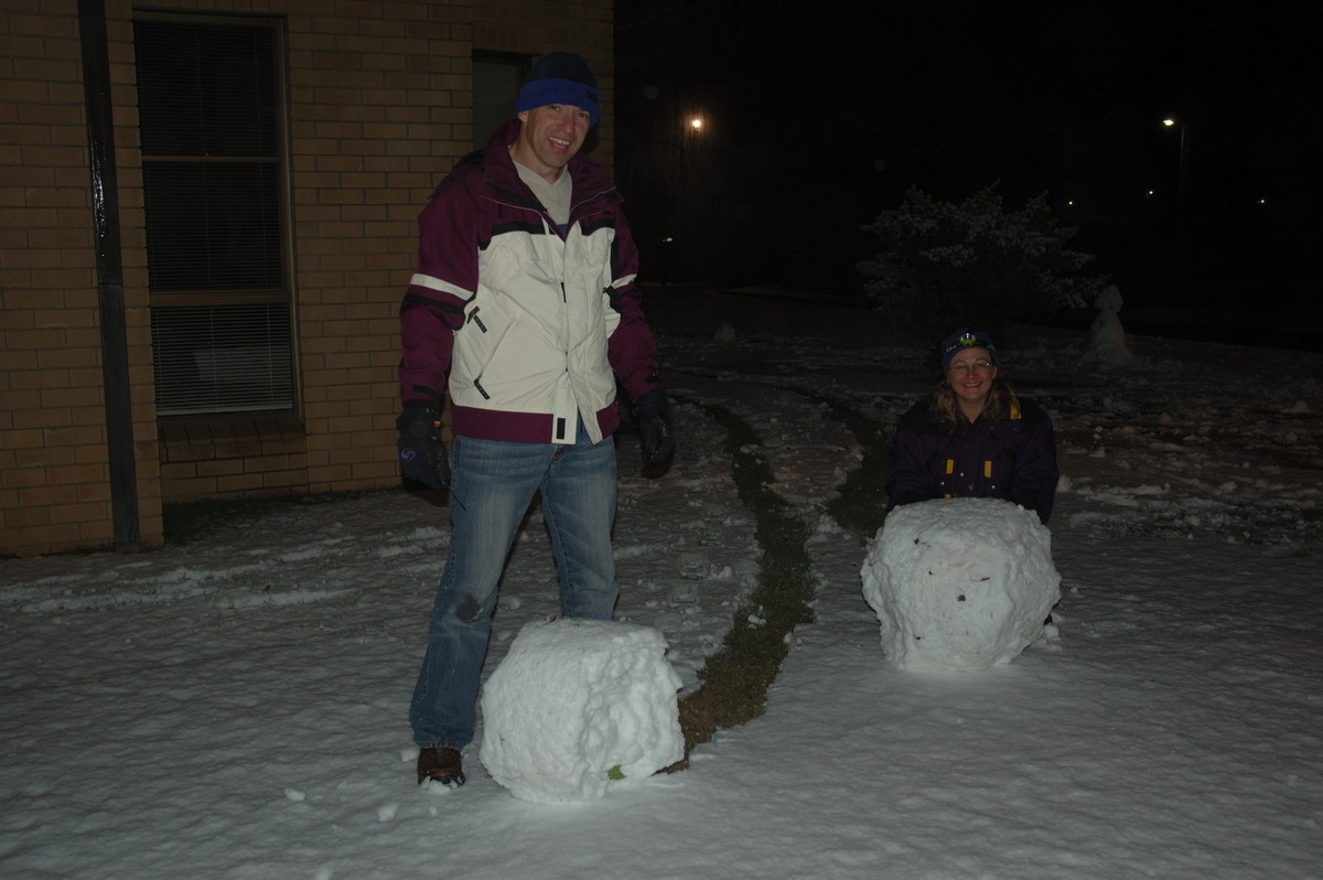 snow snow_pictures : Guyra, NSW   8 July 2007