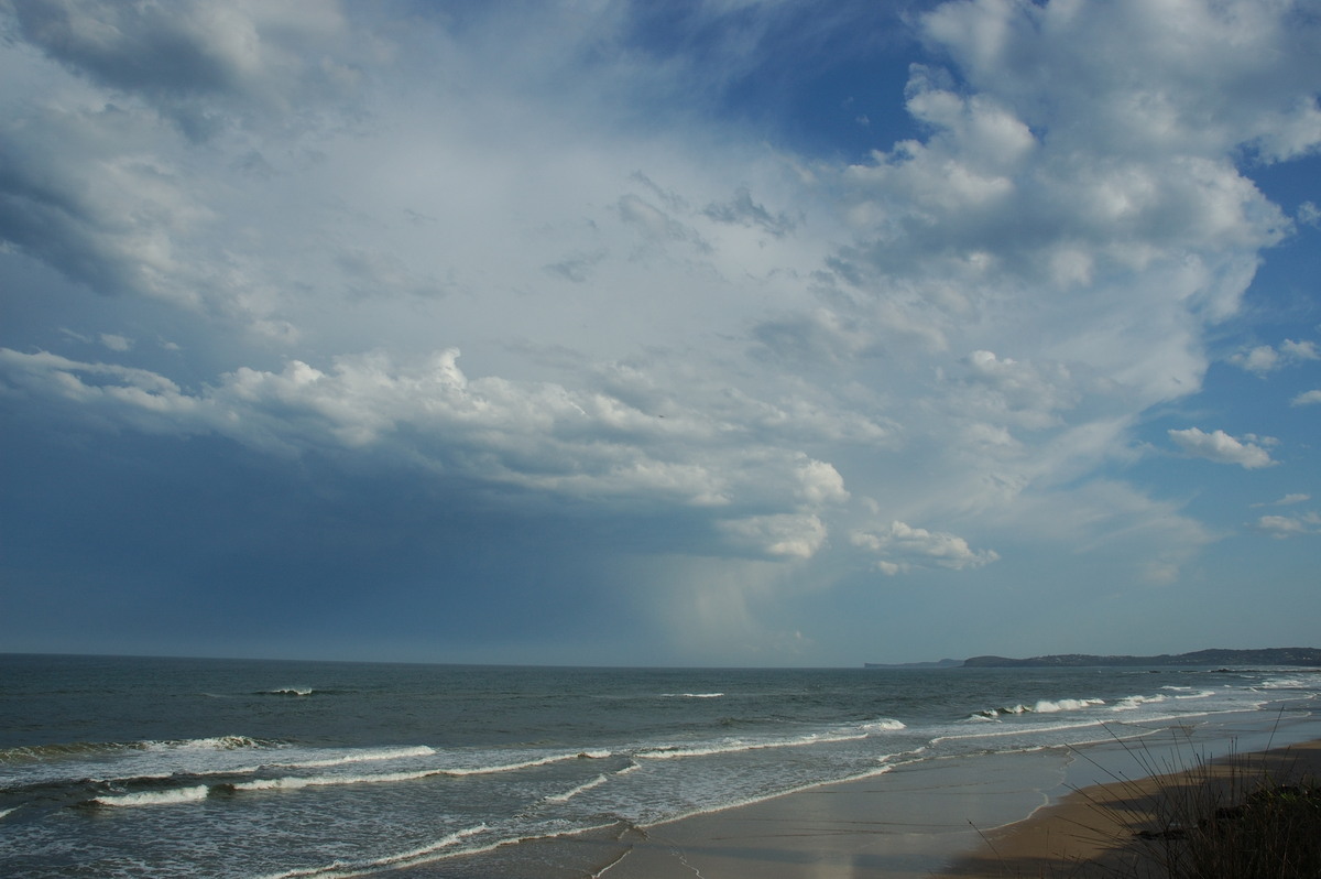 thunderstorm cumulonimbus_incus : Lake Cathie, NSW   14 September 2007