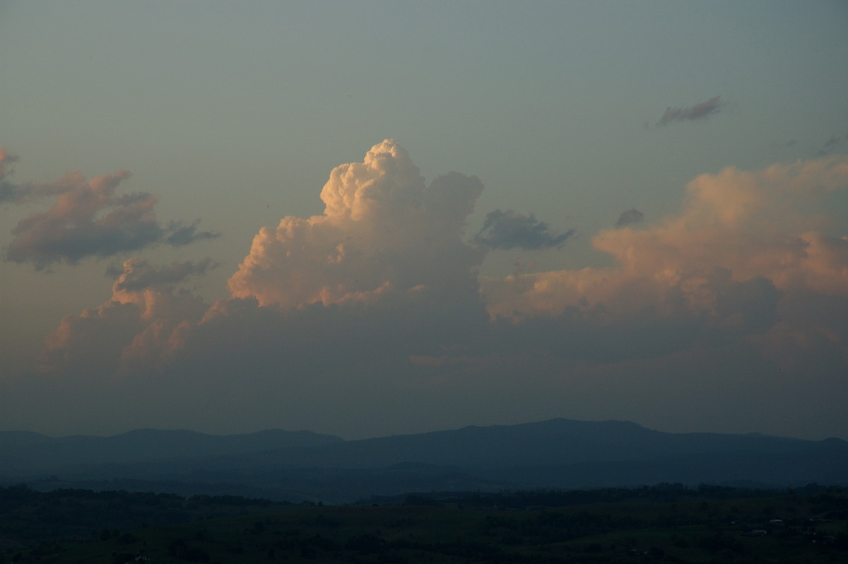 cumulus congestus : McLeans Ridges, NSW   27 September 2007