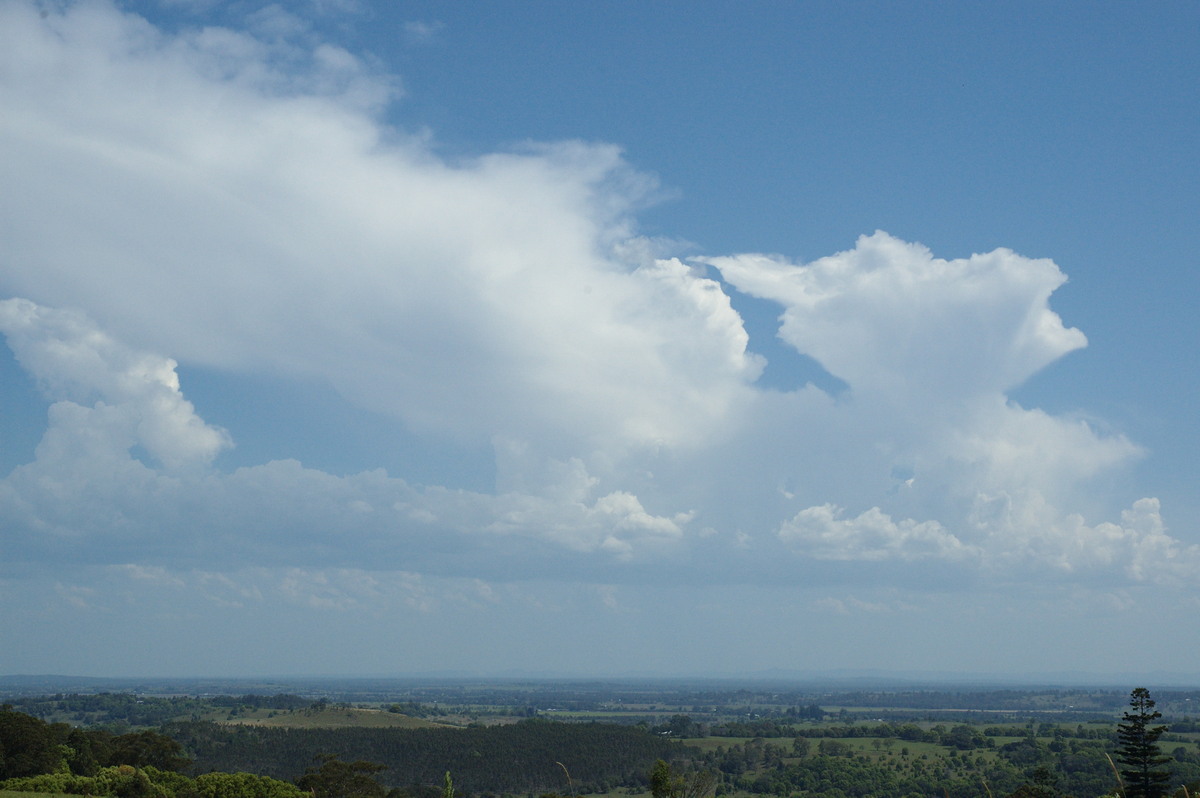 anvil thunderstorm_anvils : Tregeagle, NSW   6 October 2007