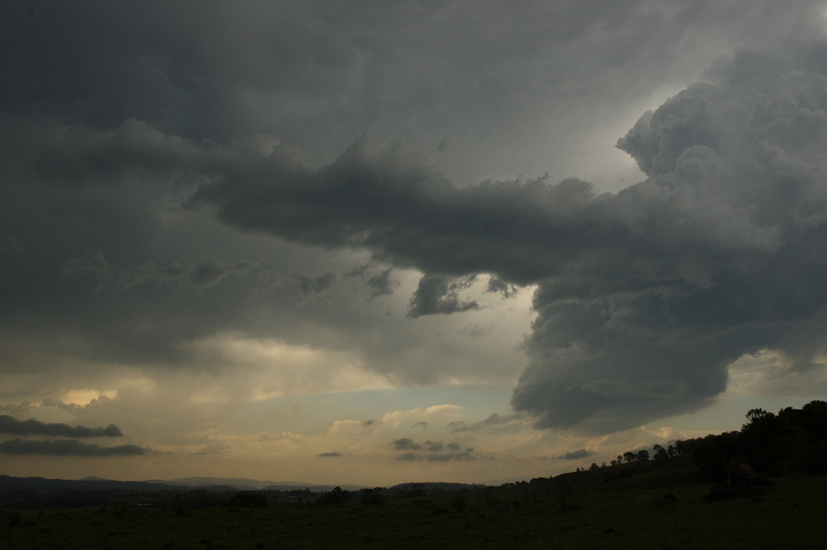 anvil thunderstorm_anvils : Wyrallah, NSW   8 October 2007