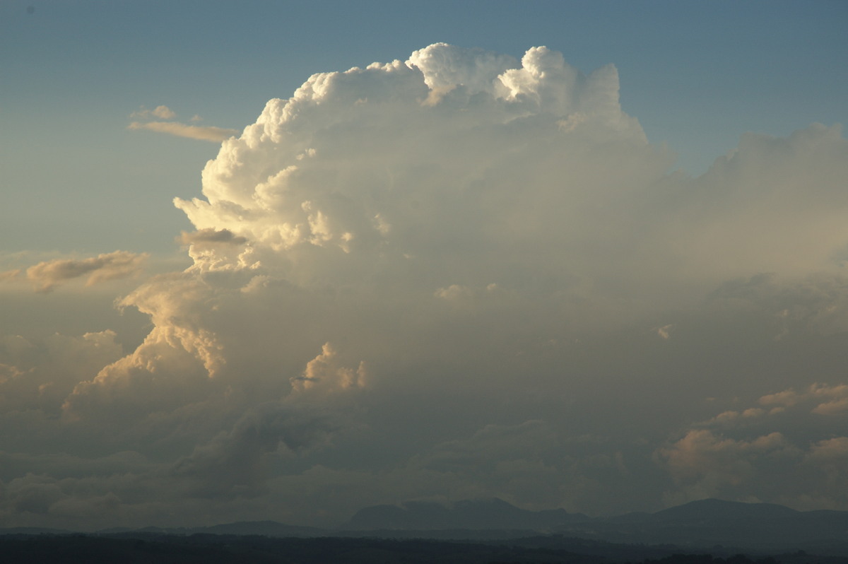 thunderstorm cumulonimbus_calvus : McLeans Ridges, NSW   8 October 2007