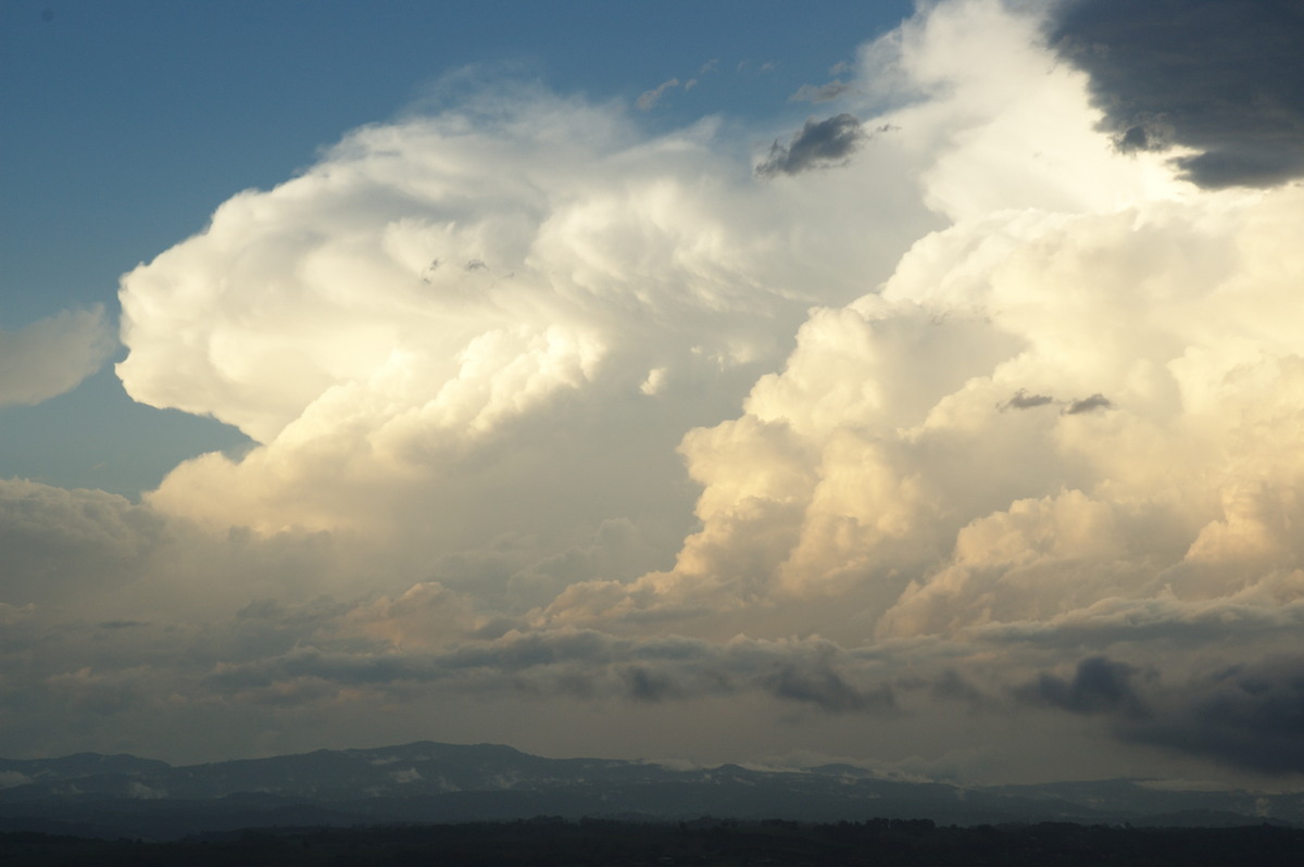 thunderstorm cumulonimbus_incus : McLeans Ridges, NSW   8 October 2007