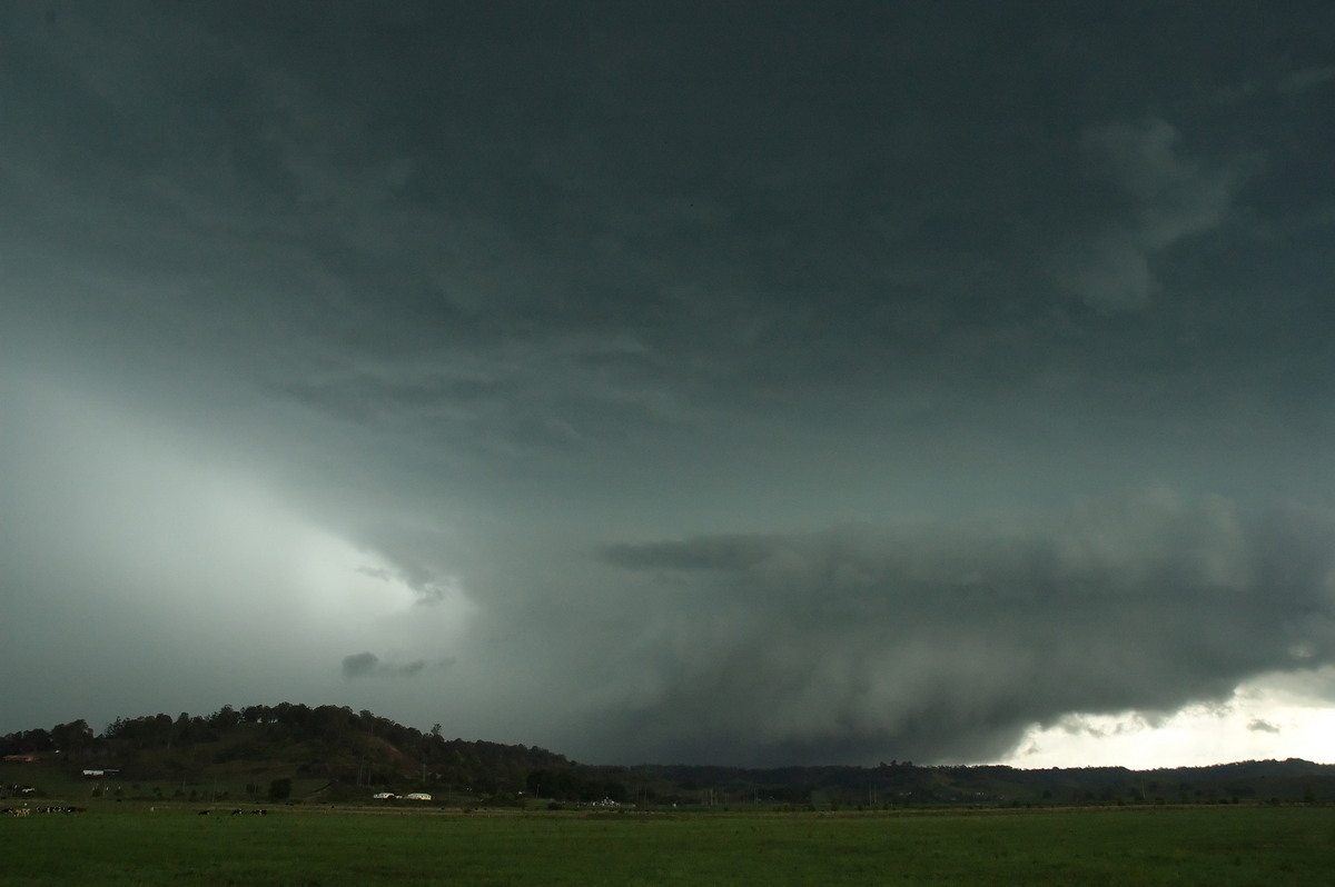 wallcloud thunderstorm_wall_cloud : South Lismore, NSW   9 October 2007