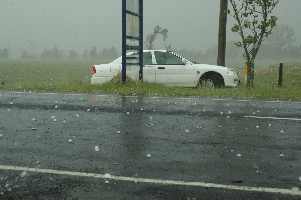 hailstones hail_stones : South Lismore, NSW   9 October 2007