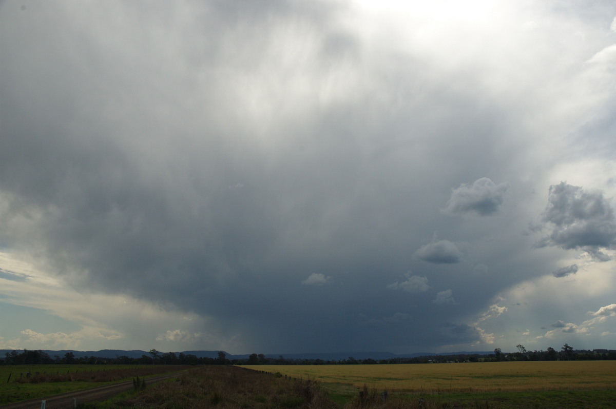 anvil thunderstorm_anvils : N of Casino, NSW   12 October 2007