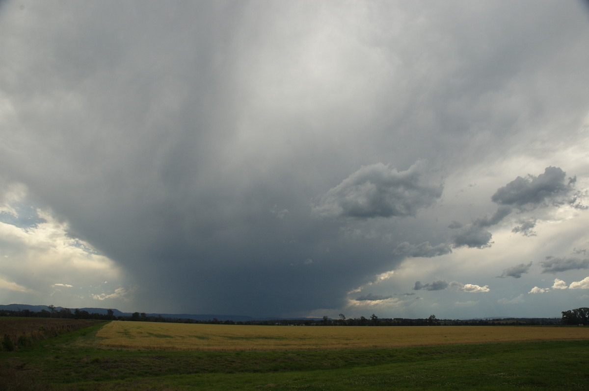 anvil thunderstorm_anvils : N of Casino, NSW   12 October 2007