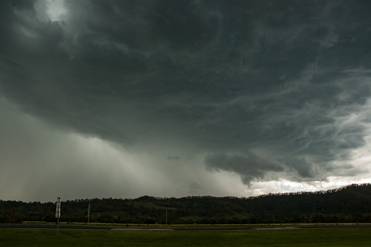 raincascade precipitation_cascade : Wiangaree, NSW   12 October 2007