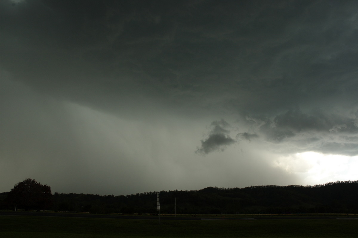 cumulonimbus thunderstorm_base : Wiangaree, NSW   12 October 2007