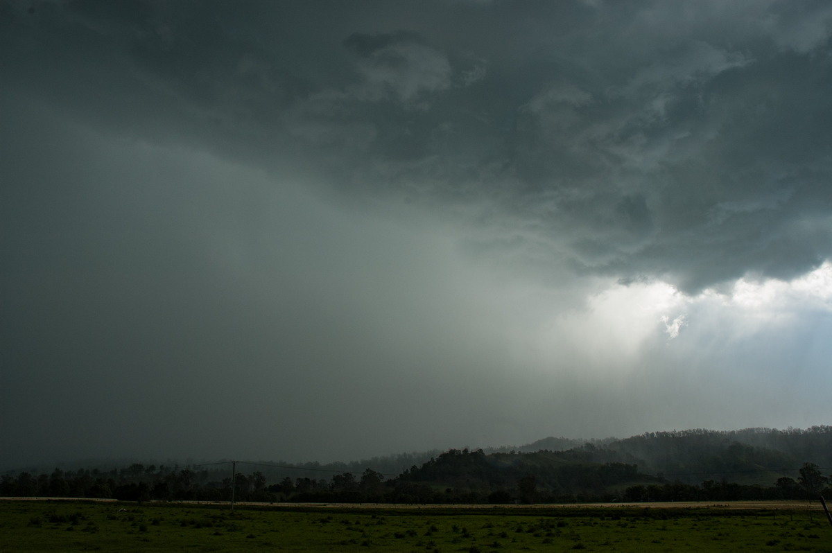 raincascade precipitation_cascade : Wiangaree, NSW   12 October 2007