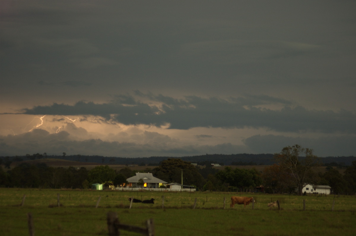 lightning lightning_bolts : N of Casino, NSW   25 October 2007