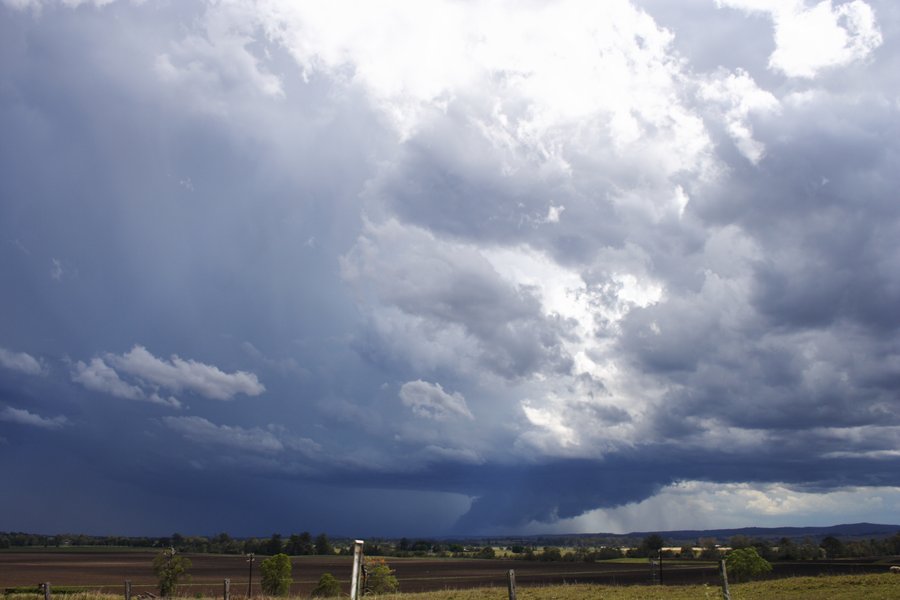 cumulonimbus supercell_thunderstorm : Casino, NSW   26 October 2007