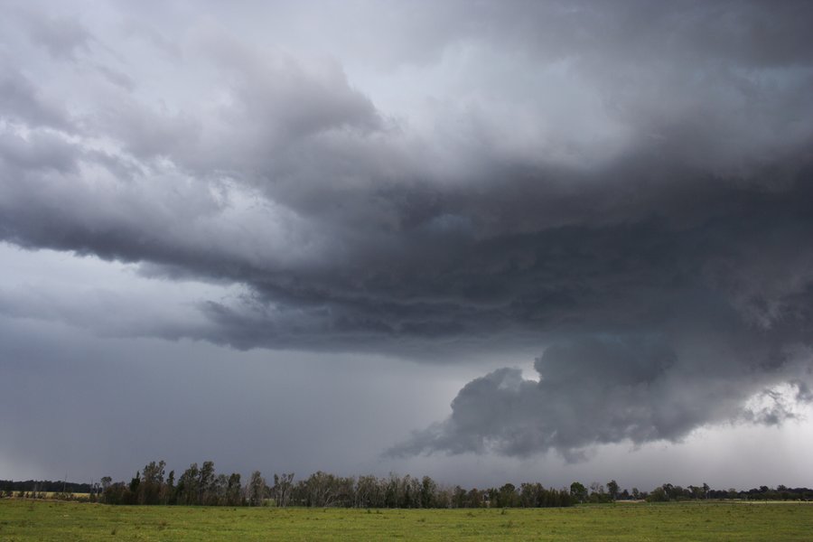 cumulonimbus supercell_thunderstorm : Casino, NSW   26 October 2007