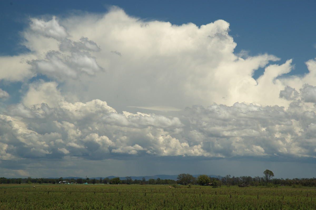 thunderstorm cumulonimbus_incus : McKees Hill, NSW   26 October 2007