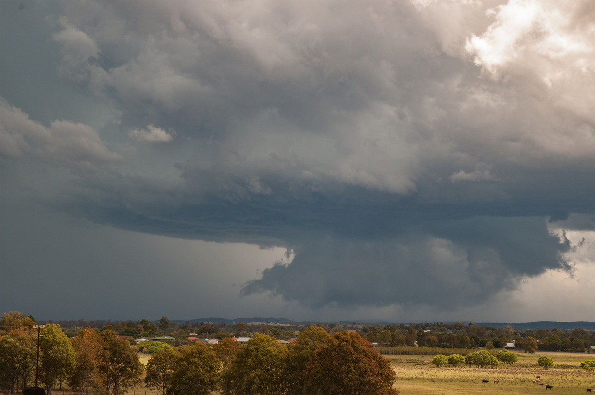 wallcloud thunderstorm_wall_cloud : Casino, NSW   26 October 2007