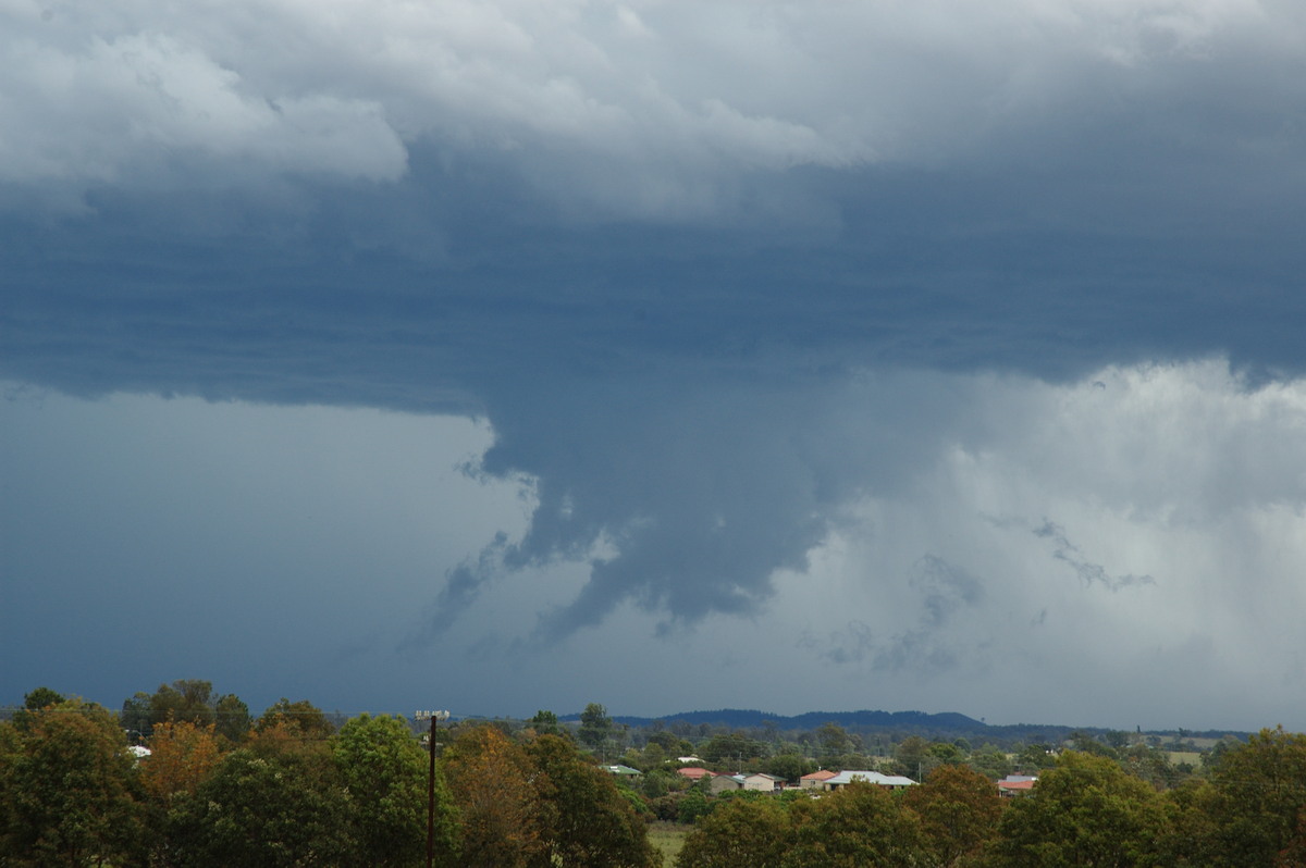 wallcloud thunderstorm_wall_cloud : Casino, NSW   26 October 2007