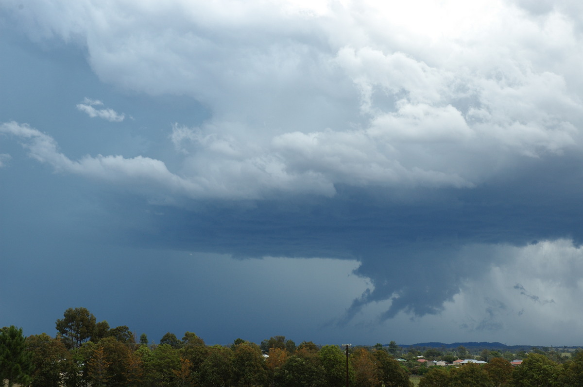 wallcloud thunderstorm_wall_cloud : Casino, NSW   26 October 2007