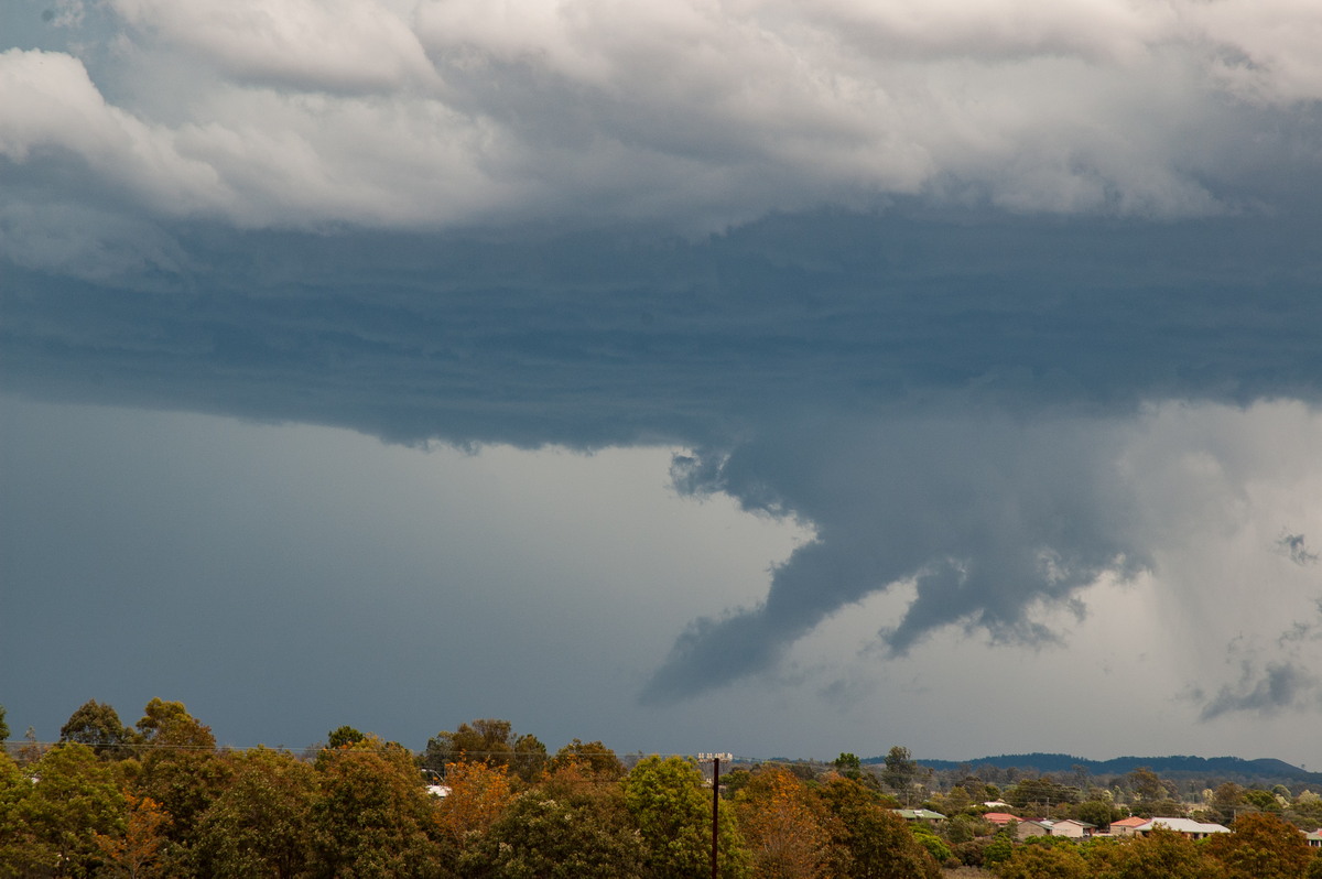 wallcloud thunderstorm_wall_cloud : Casino, NSW   26 October 2007