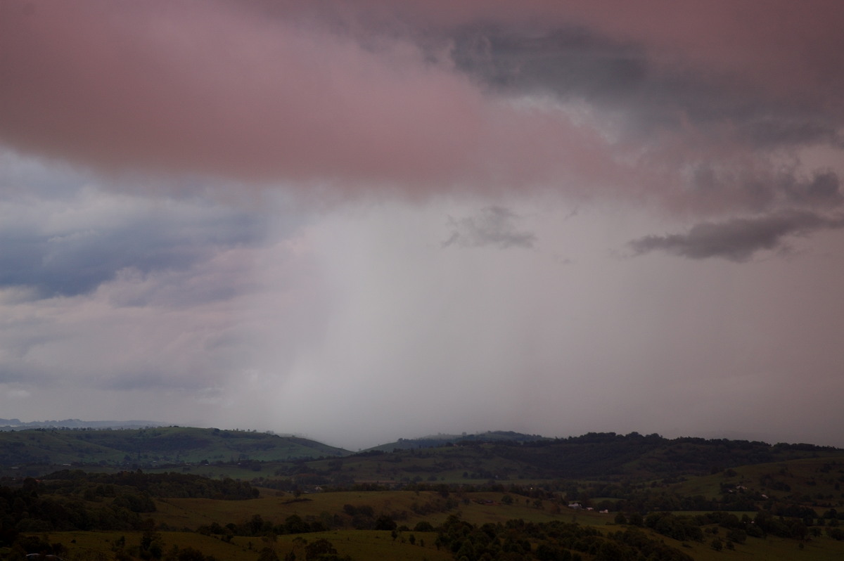 raincascade precipitation_cascade : McLeans Ridges, NSW   26 October 2007