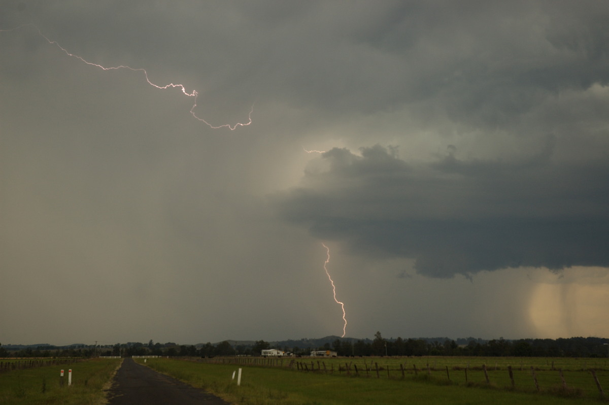 cumulonimbus thunderstorm_base : N of Casino, NSW   28 October 2007