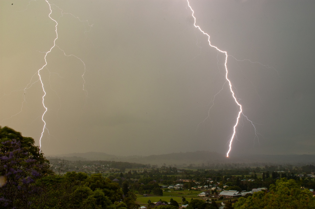 lightning lightning_bolts : Kyogle, NSW   28 October 2007