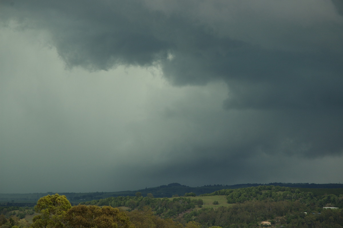 cumulonimbus thunderstorm_base : Lismore, NSW   29 October 2007