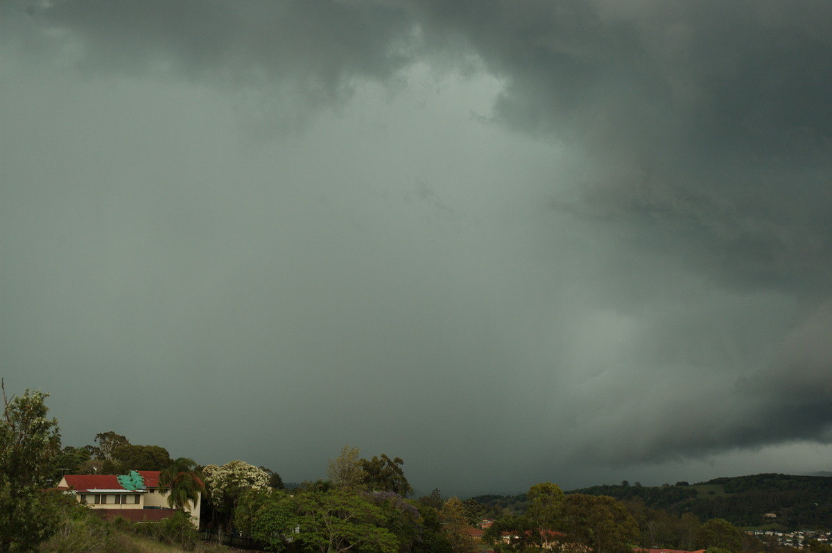 raincascade precipitation_cascade : Lismore, NSW   29 October 2007