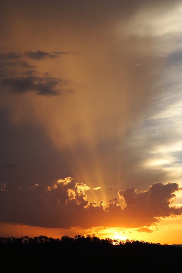 sunset sunset_pictures : near Kyogle, NSW   30 October 2007