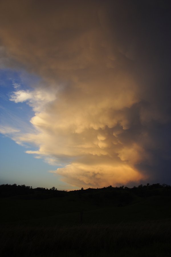 anvil thunderstorm_anvils : near Kyogle, NSW   30 October 2007