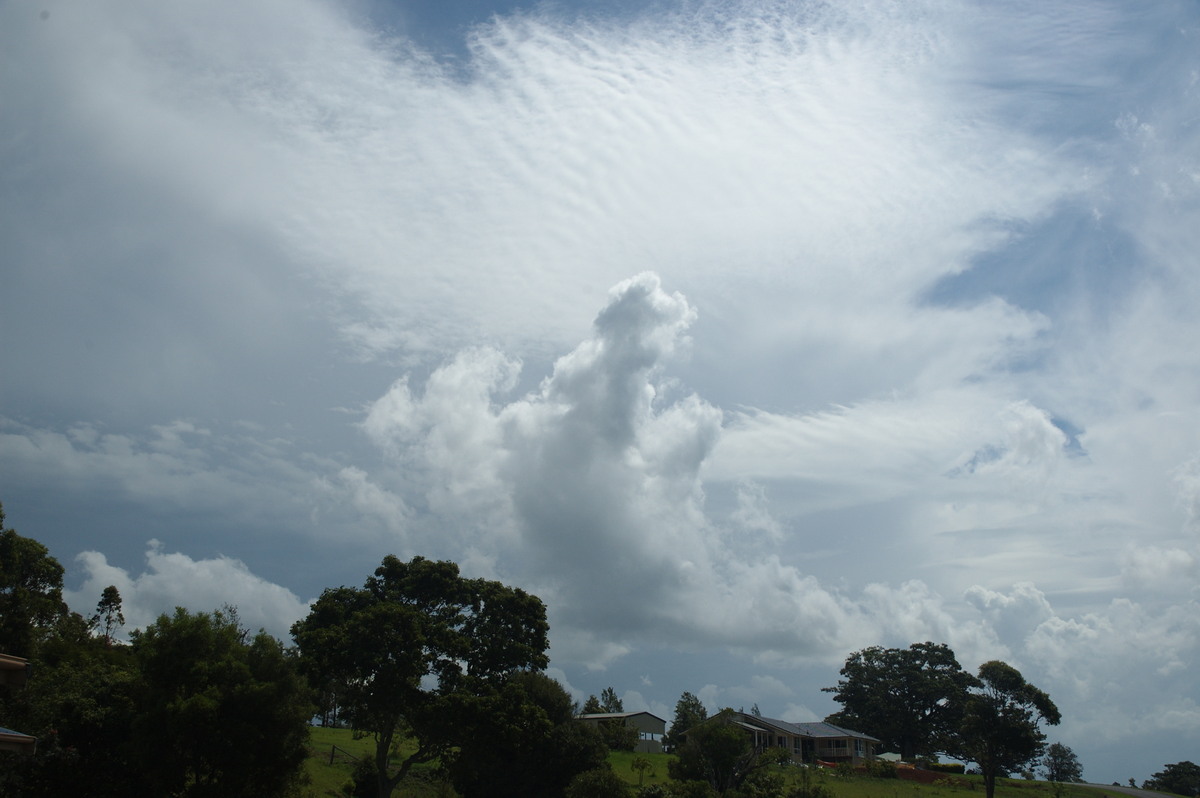 anvil thunderstorm_anvils : McLeans Ridges, NSW   2 November 2007