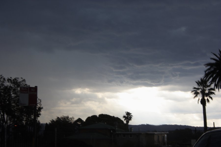 raincascade precipitation_cascade : North Richmond, NSW   14 November 2007