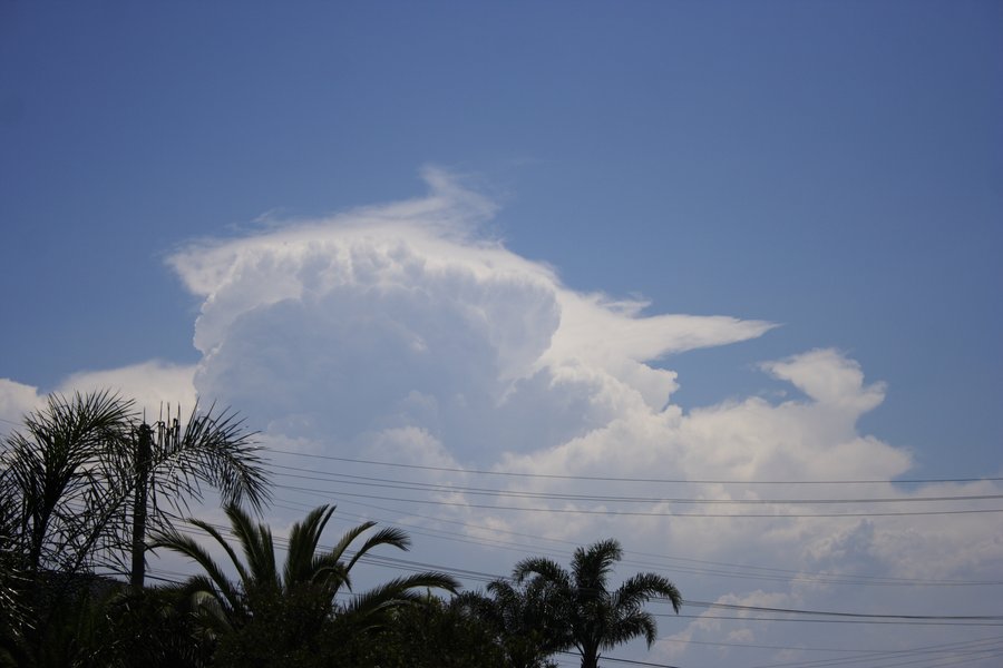 thunderstorm cumulonimbus_incus : Schofields, NSW   15 November 2007