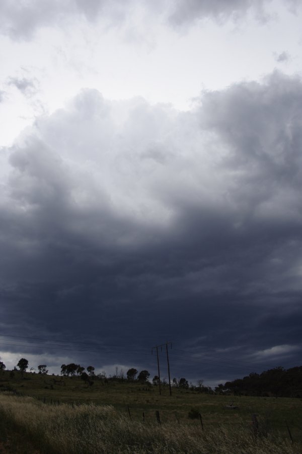 cumulonimbus thunderstorm_base : near Bredbo, NSW   18 November 2007