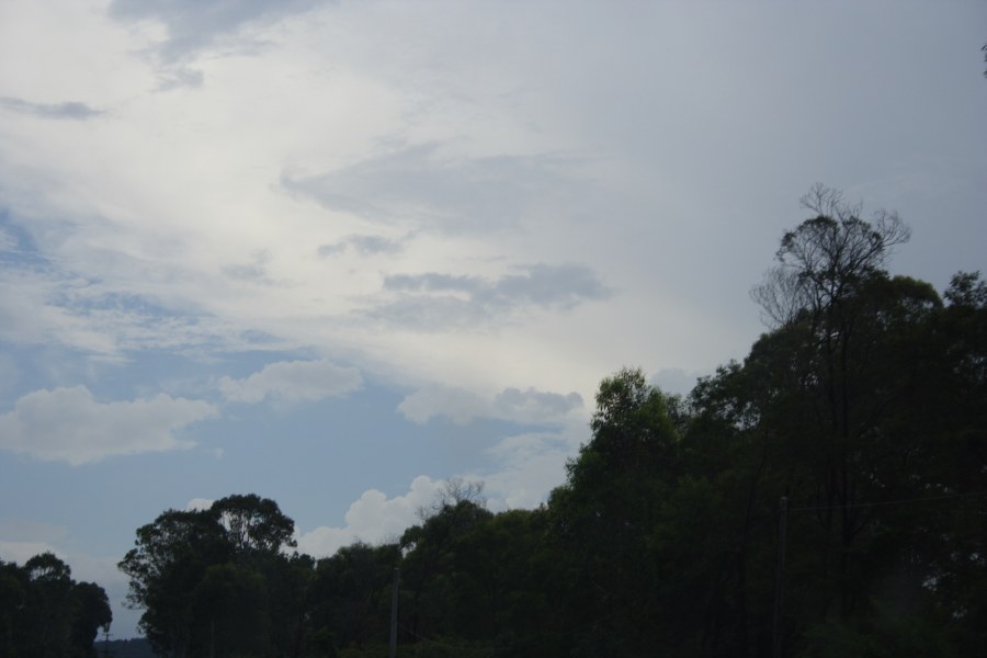 anvil thunderstorm_anvils : Kurrajong, NSW   21 November 2007