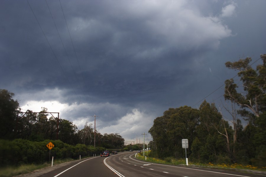 cumulonimbus thunderstorm_base : Medlow Bath, NSW   21 November 2007