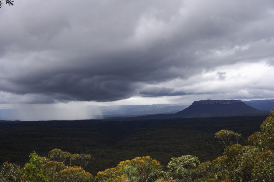 raincascade precipitation_cascade : Capertee, NSW   1 December 2007