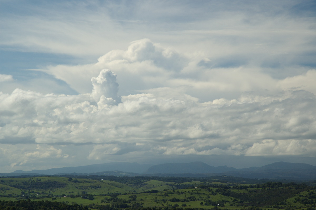 thunderstorm cumulonimbus_incus : McLeans Ridges, NSW   3 December 2007