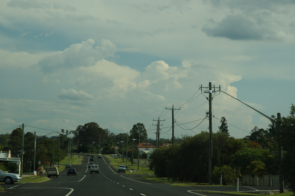 thunderstorm cumulonimbus_incus : Casino, NSW   4 December 2007