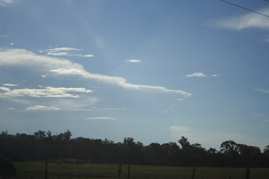 updraft thunderstorm_updrafts : E of Bathurst, NSW   7 December 2007