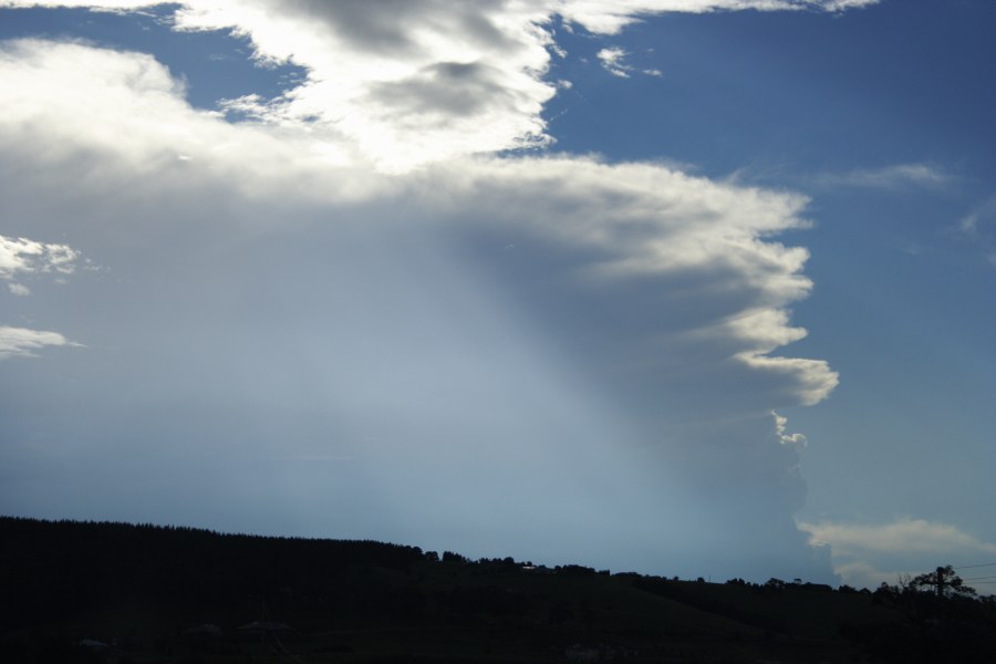 updraft thunderstorm_updrafts : E of Bathurst, NSW   7 December 2007