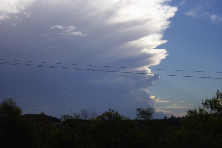 updraft thunderstorm_updrafts : E of Bathurst, NSW   7 December 2007