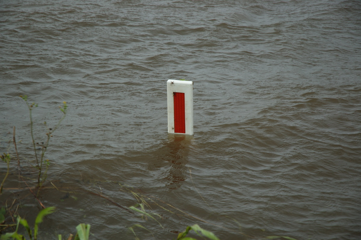 flashflooding flood_pictures : near Lismore, NSW   4 January 2008