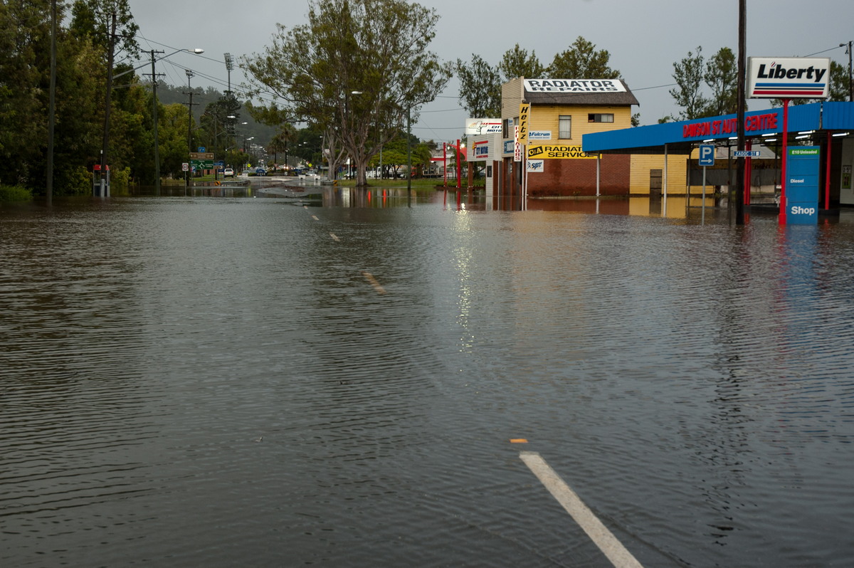 flashflooding flood_pictures : Lismore, NSW   4 January 2008