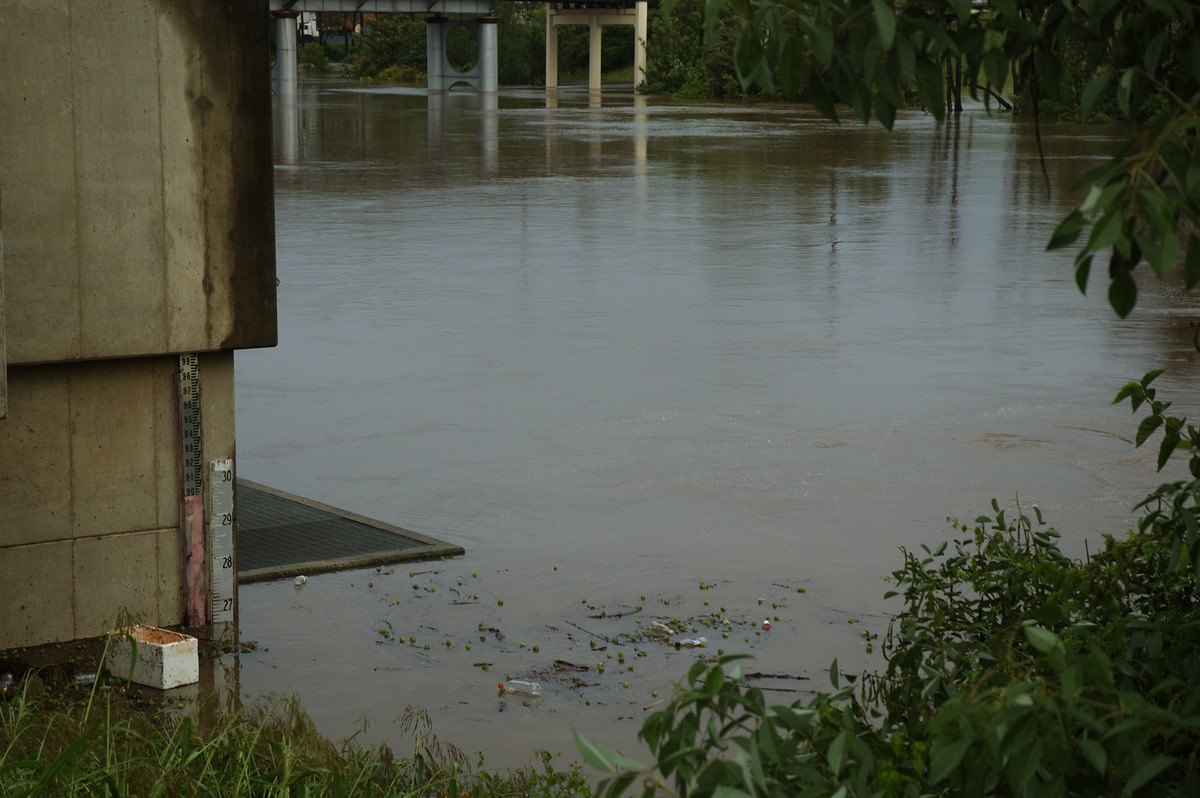 flashflooding flood_pictures : Lismore, NSW   4 January 2008