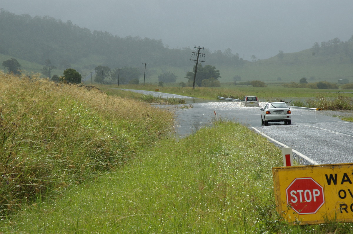 flashflooding flood_pictures : Leycester, NSW   5 January 2008